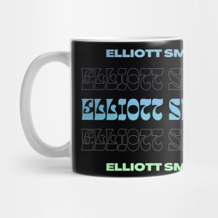 Elliott Smith // Typography Fan Art Design Mug